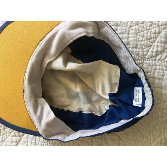 Vintage 1990’s Los Angeles LA Rams Painter's Hat Cap NFL Football RARE - Picture 7 of 10